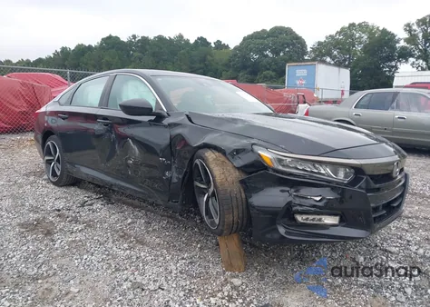 2018 Honda Accord Sport 2.0T z USA, uszkodzony, nr VIN 1HGCV2F34JA004707